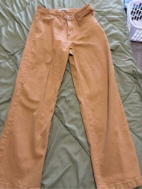 Ettelo Denim Collection Tan Jeans - Classic Five-Pocket